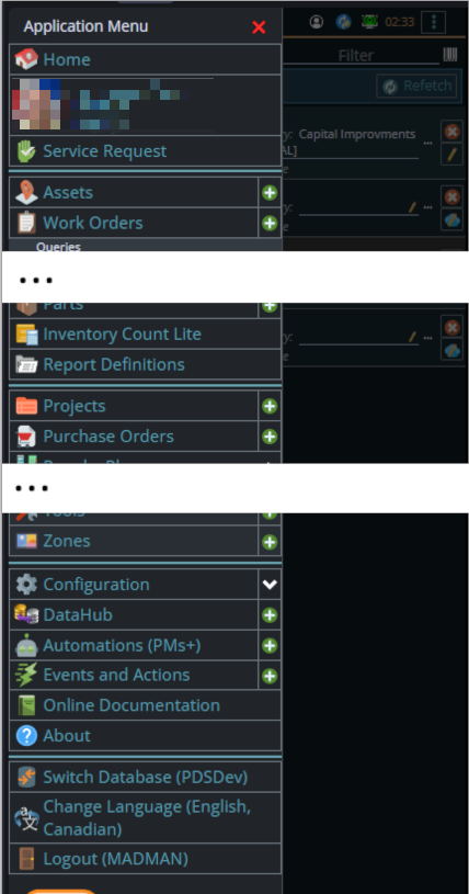 Narrow window shows as one column