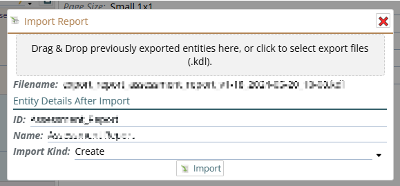 shows the file that was dropped or selected