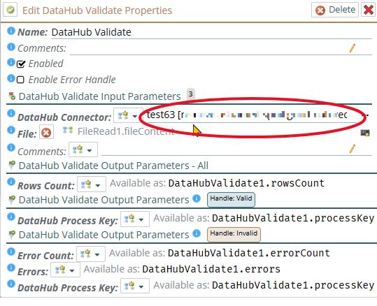 shows which DataHub connector will be used to translate