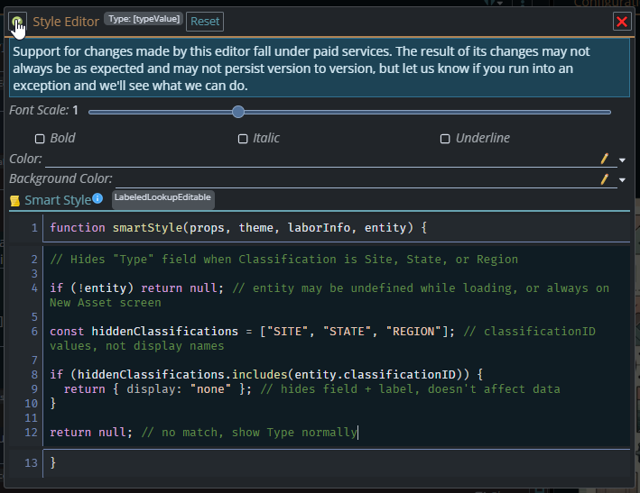 Add script