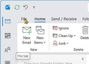 File button